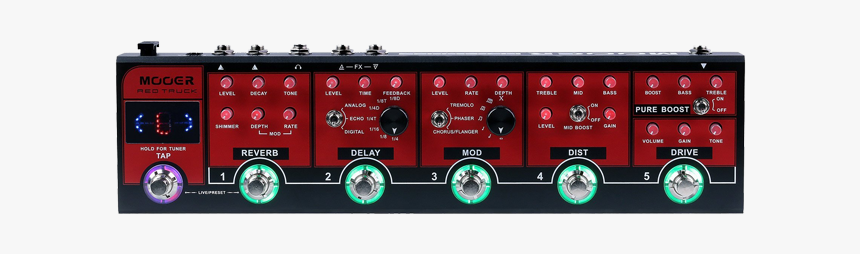 Mooer Red Truck Uk, HD Png Download