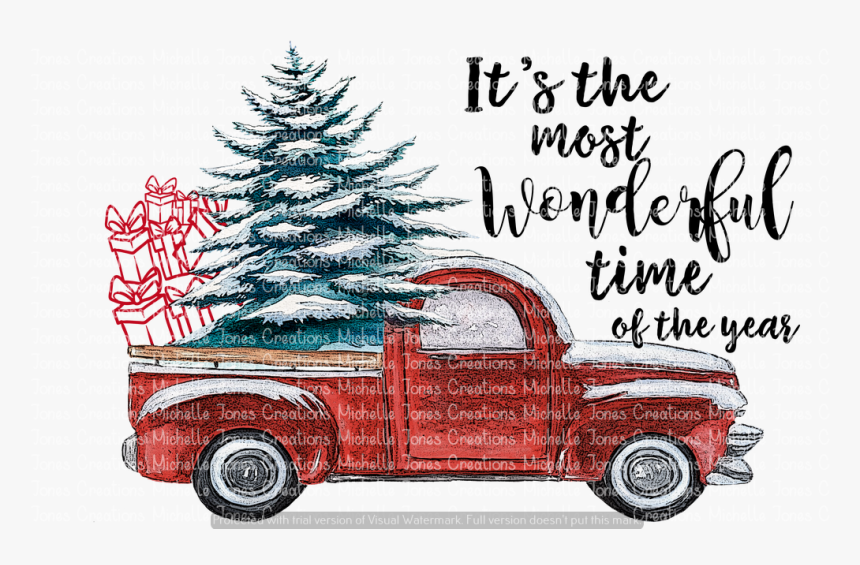 It's The Most Wonderful Time Of The Year Truck, HD Png Download