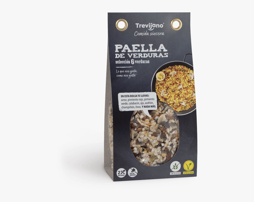 Paella 6 Verduras - Paella Verduras Trevijano, HD Png Download