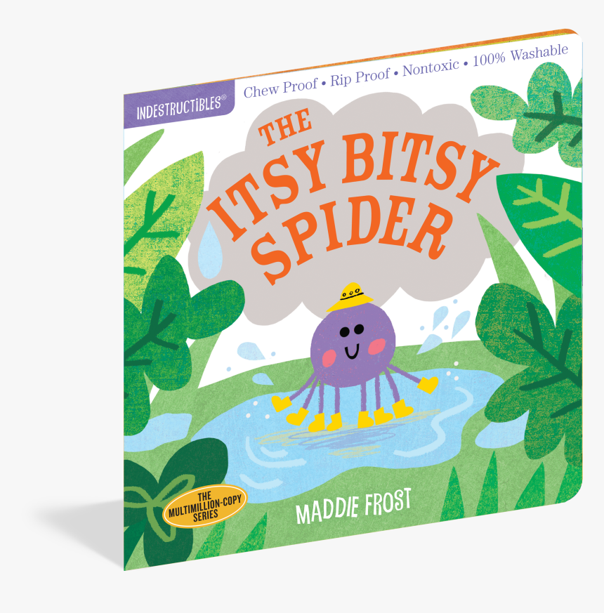 Cover - Indestructibles Itsy Bitsy Spider, HD Png Download