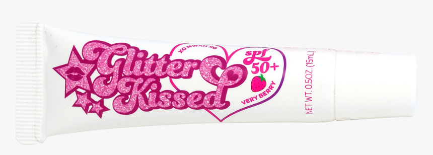 Glitter Kissed Spf 50 Lipgloss With Glitter, HD Png Download