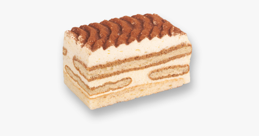 Tiramisu Sliced - Tiramisu Cake Slice Transparent, HD Png Download
