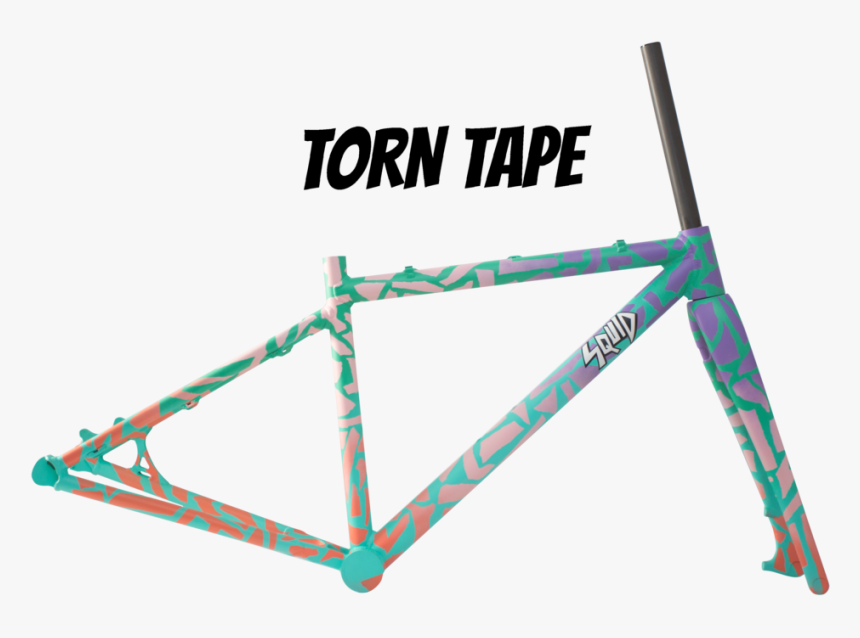 Squid Bikes Torn Tape, HD Png Download