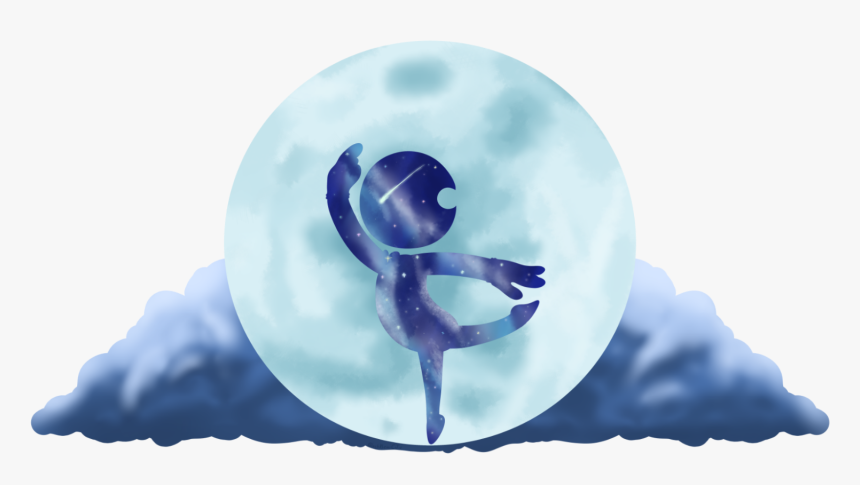 Moon And Stars - Circle, HD Png Download