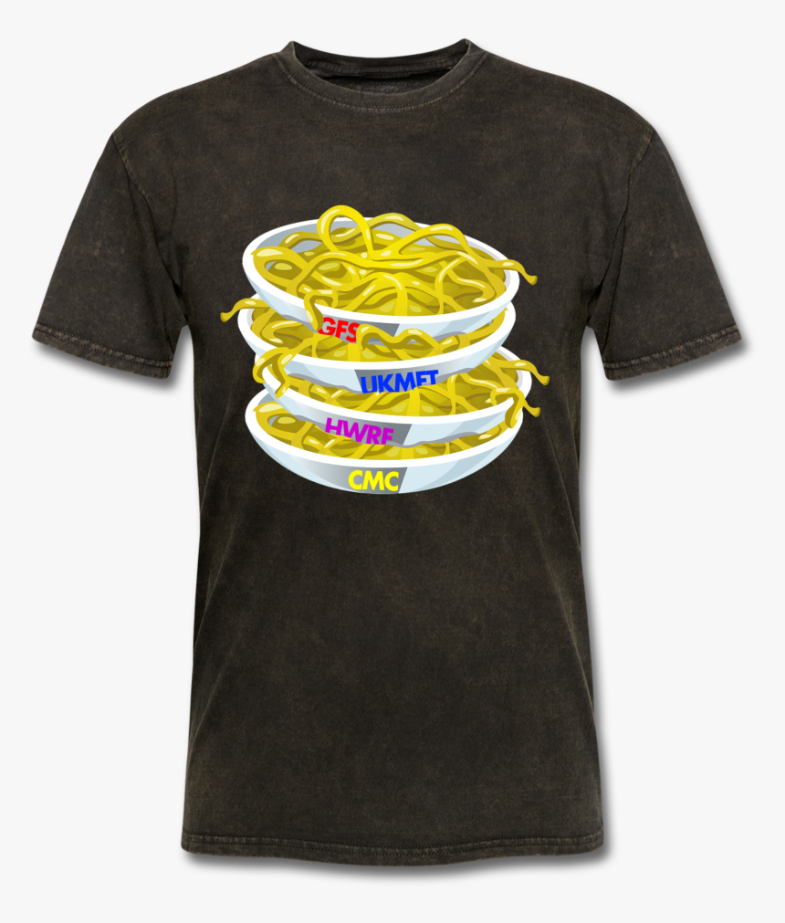 Spaghetti Models Unisex Tee - T-shirt, HD Png Download