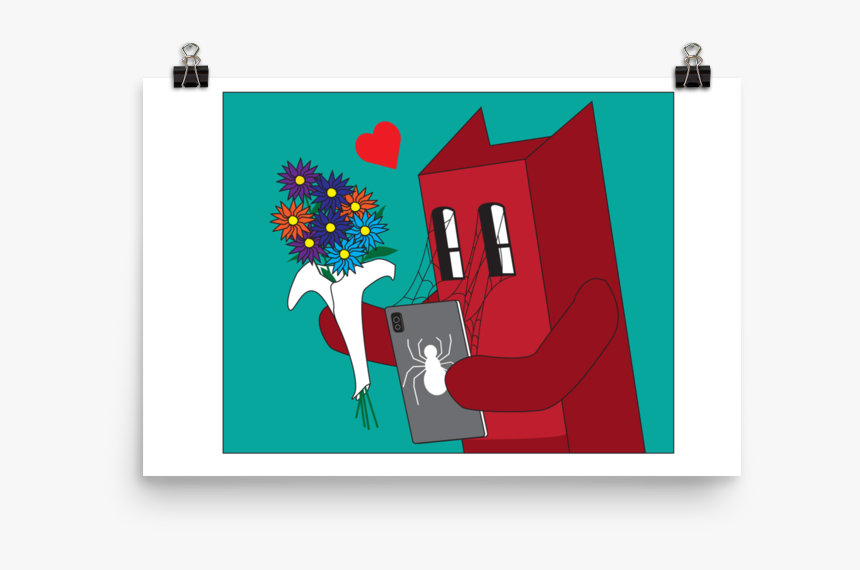 Image Of Spider Webs - Floral Design, HD Png Download