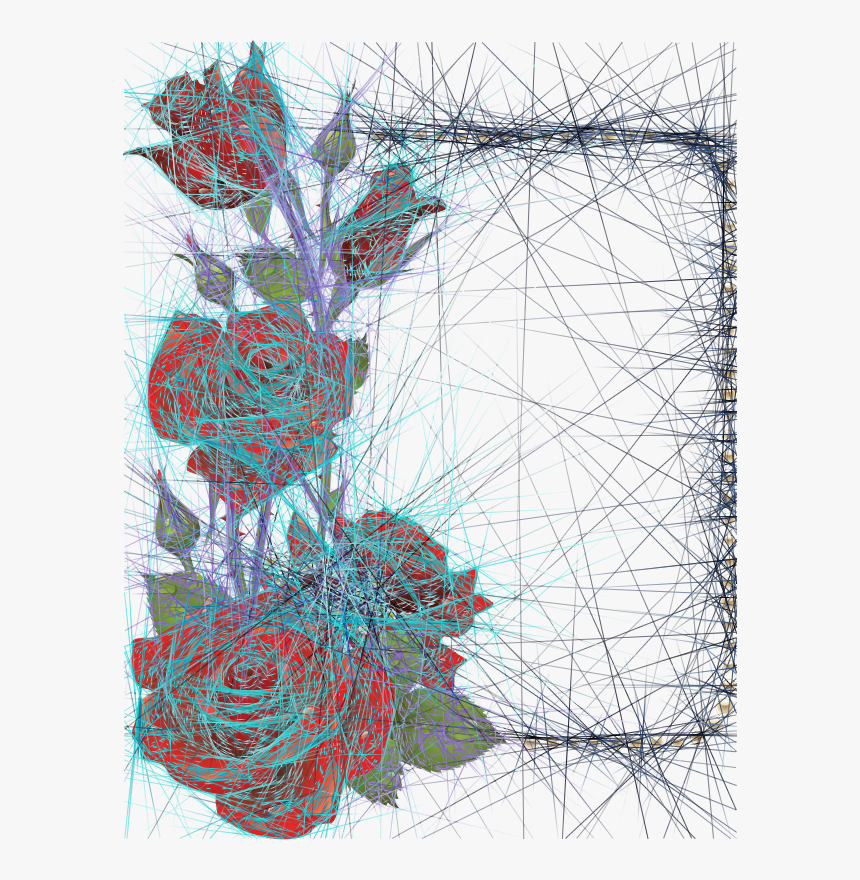 Red Rose Frames, HD Png Download