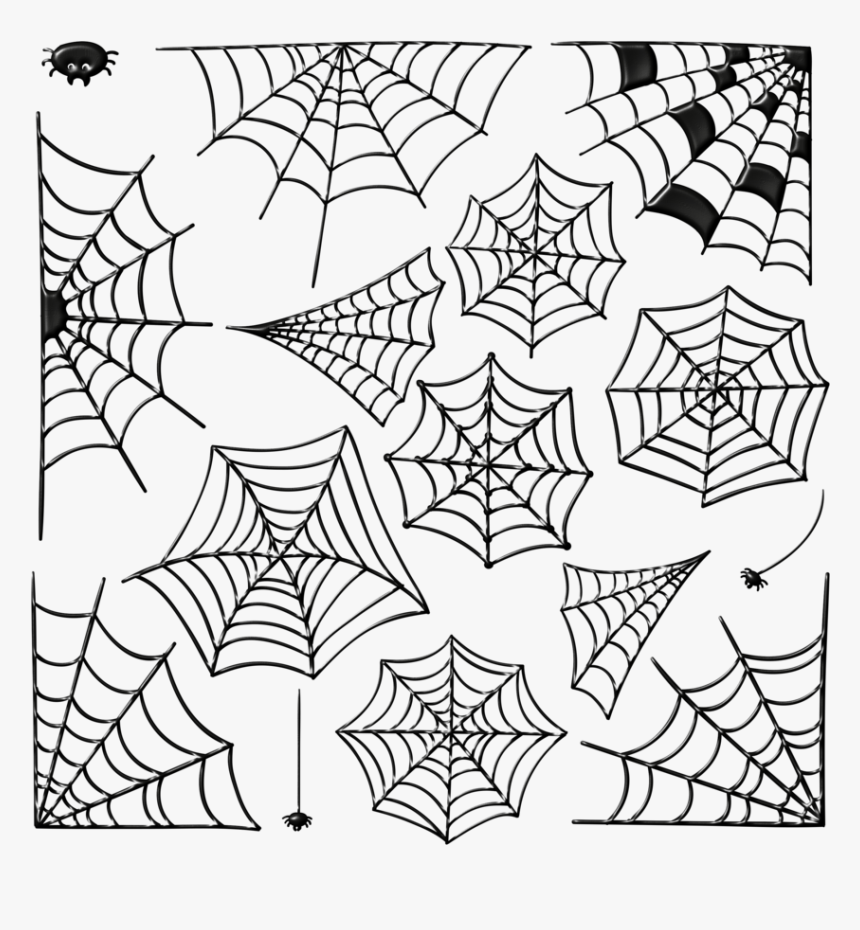 Elementos Halloween 41 By Bbvzla - Spider Web, HD Png Download