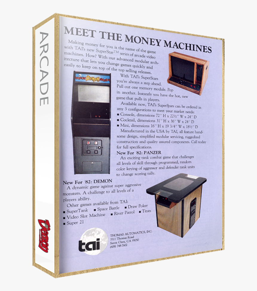 Demon - Advertisement Flyer - Front Demon - Box - 3d - Electronics, HD Png Download