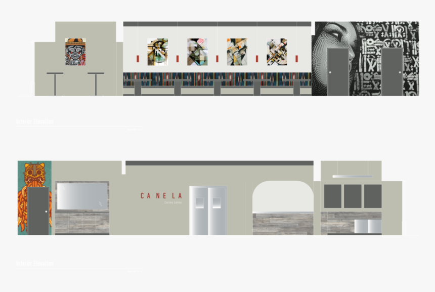 Canela Cocina Latina Interior 1-01, HD Png Download