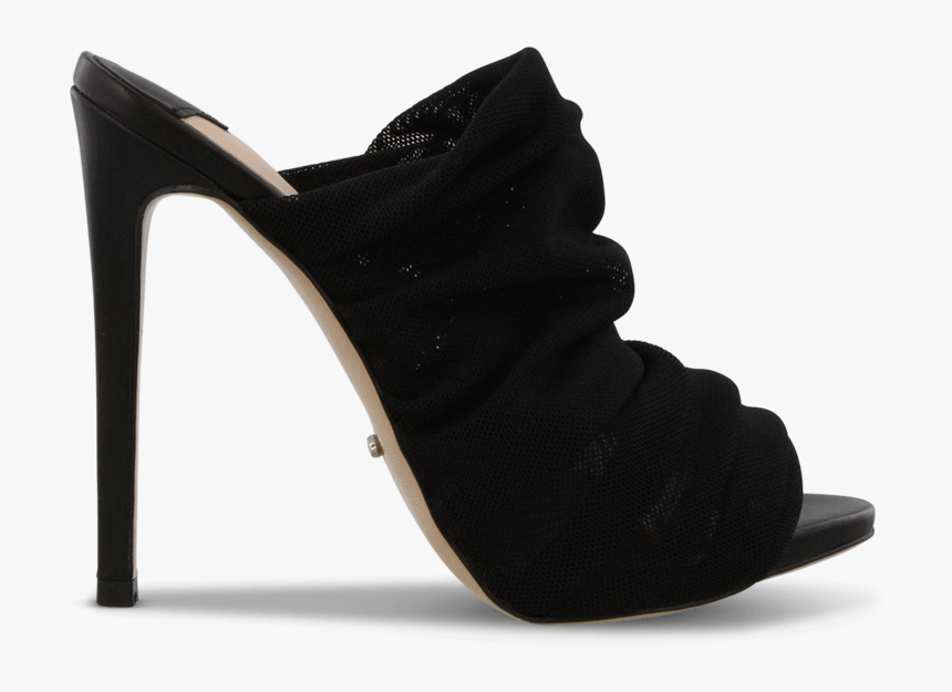 Adee Black Mesh Heels By Tony Bianco - Basic Pump, HD Png Download