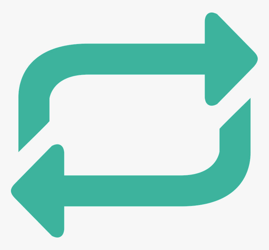 Arrows, Round Trip, Green, Direcrion, Replays - Freccia Andata E Ritorno, HD Png Download