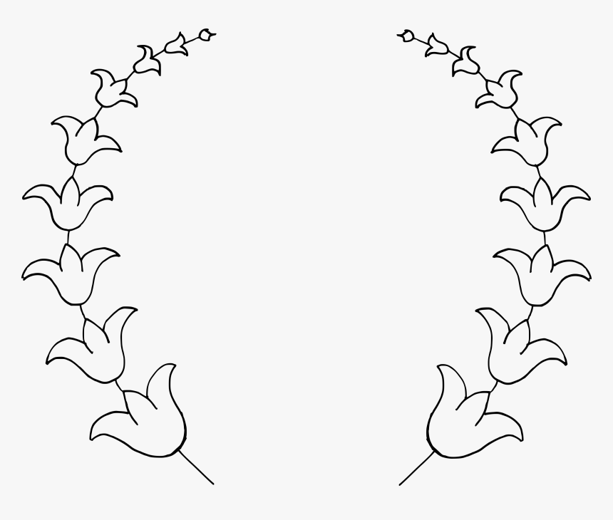 6 Drawn Wreath Vector 1, HD Png Download
