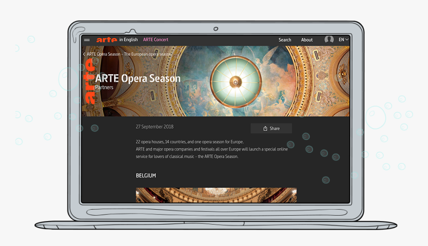 Arte S Content Hub - Flat Panel Display, HD Png Download