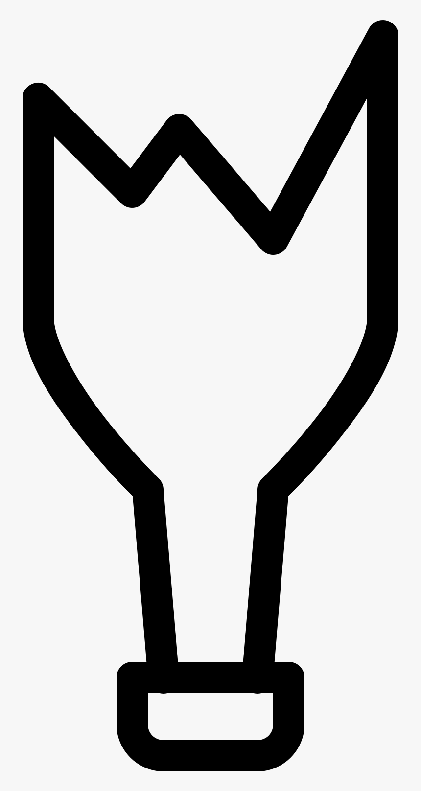 Broken Bottle Icon - Broken Bottle Clipart Black And White, HD Png Download