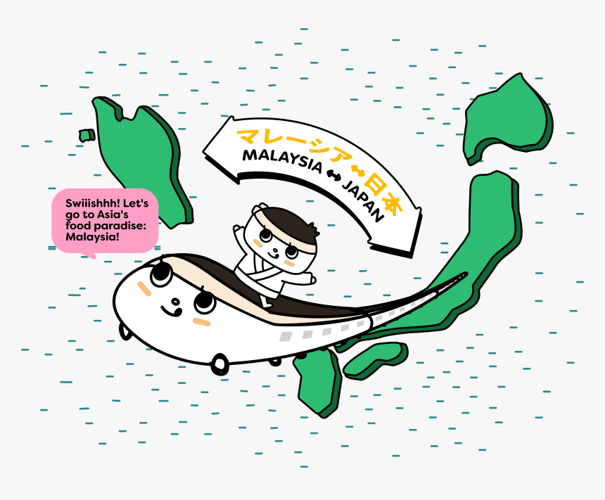 Bite Sized Japanese Food Jiro - Cartoon, HD Png Download