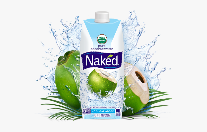 Organic Coconut Water, HD Png Download