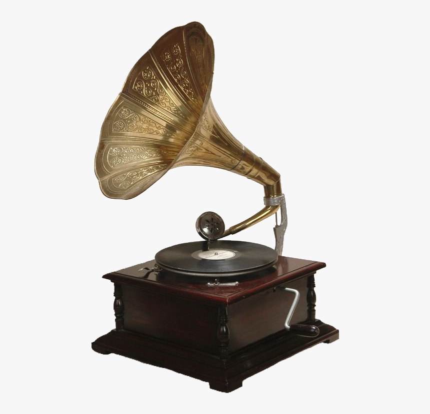 #gramophone #vintage #pngs #png #lovely Pngs #usewithcredit - Old Music Record Player, Transparent Png
