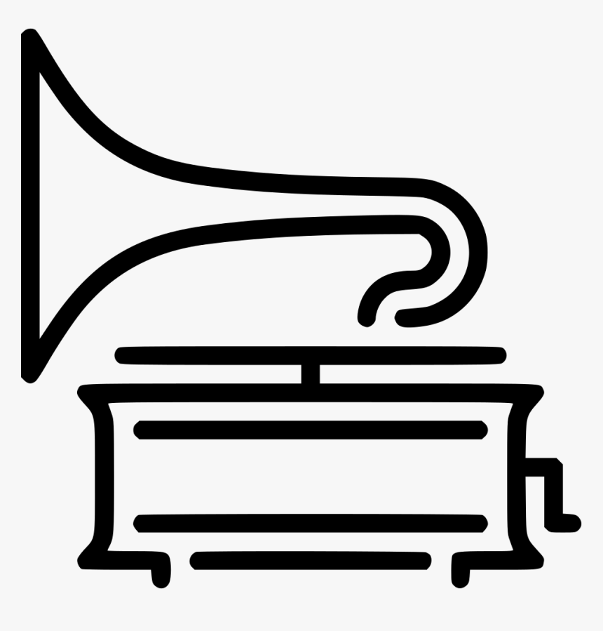 Gramophone - Gramophone Icon Free, HD Png Download