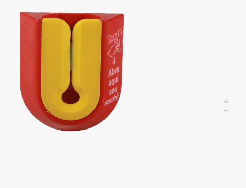 Abridor De Sachês Vermelho/amarelo - Calligraphy, HD Png Download