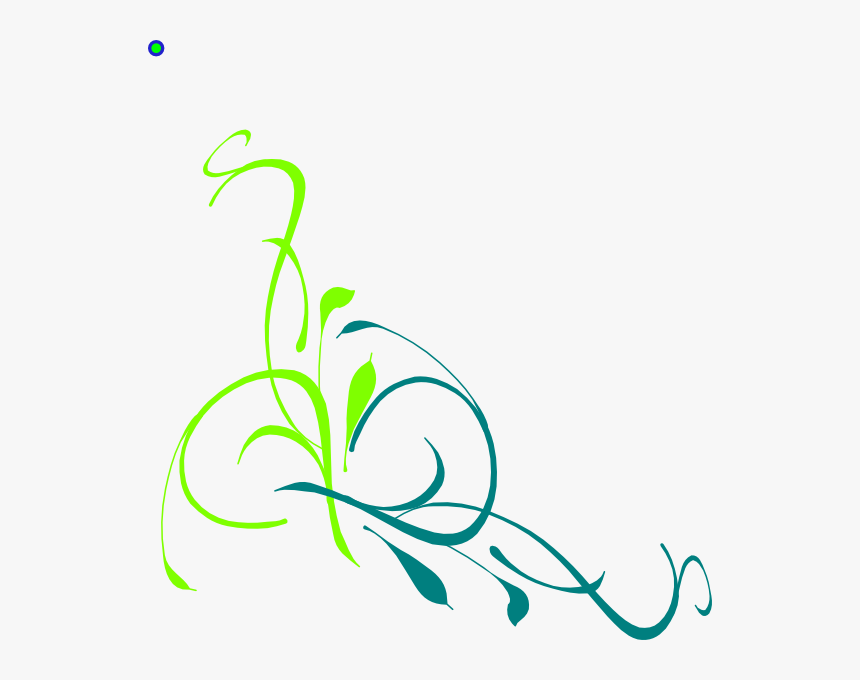Hot Pink Lime Green - Clip Art For Funeral Program, HD Png Download