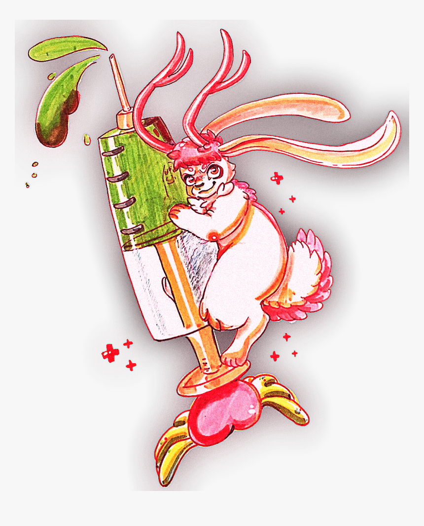 Hopscotch Syringe - Illustration, HD Png Download