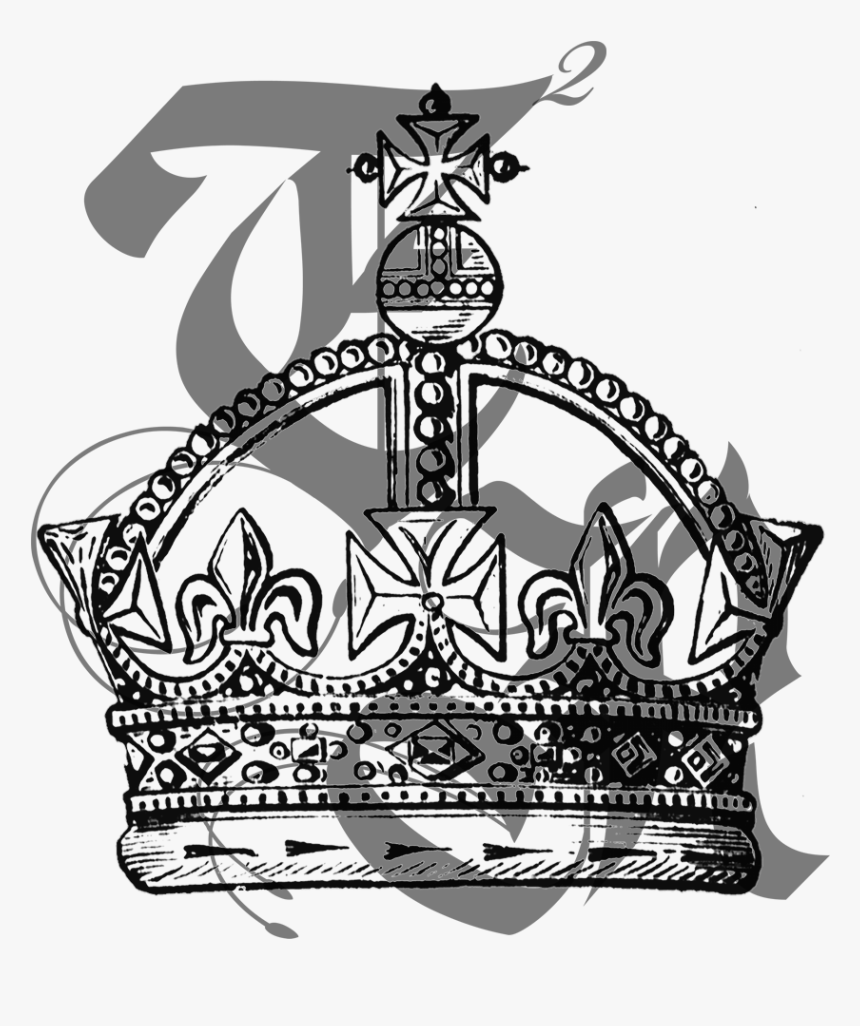 Queen Elizabeth Crown Logo, HD Png Download