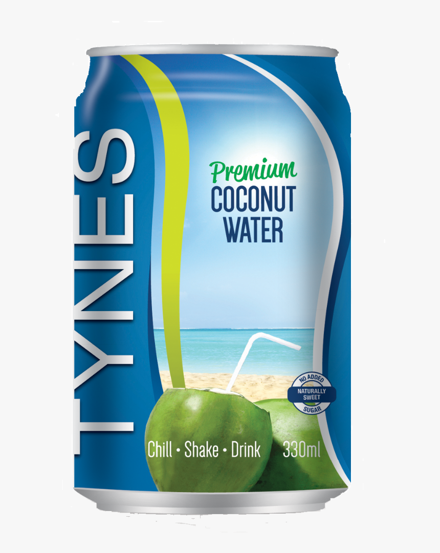 Tynes Premium Coconut Water - Non-alcoholic Beverage, HD Png Download