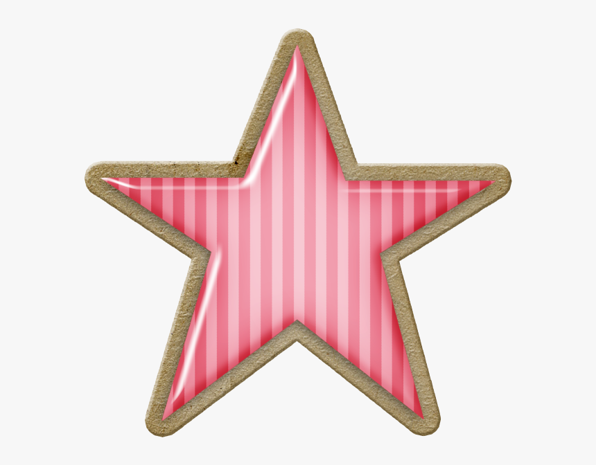 Pink Christmas Star Clip Art, HD Png Download