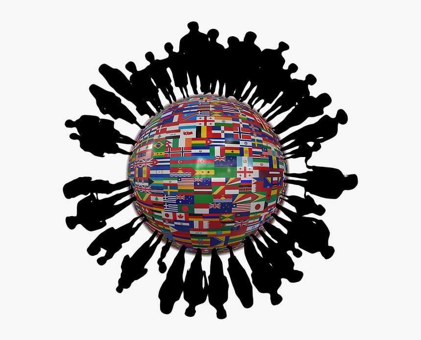 Continents-1055958 - World Population, HD Png Download