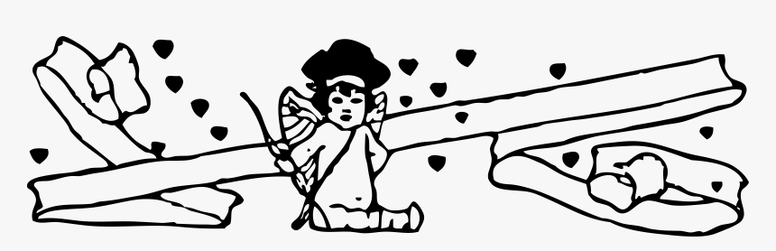 Sitting Cupid Clip Arts - Clip Art, HD Png Download