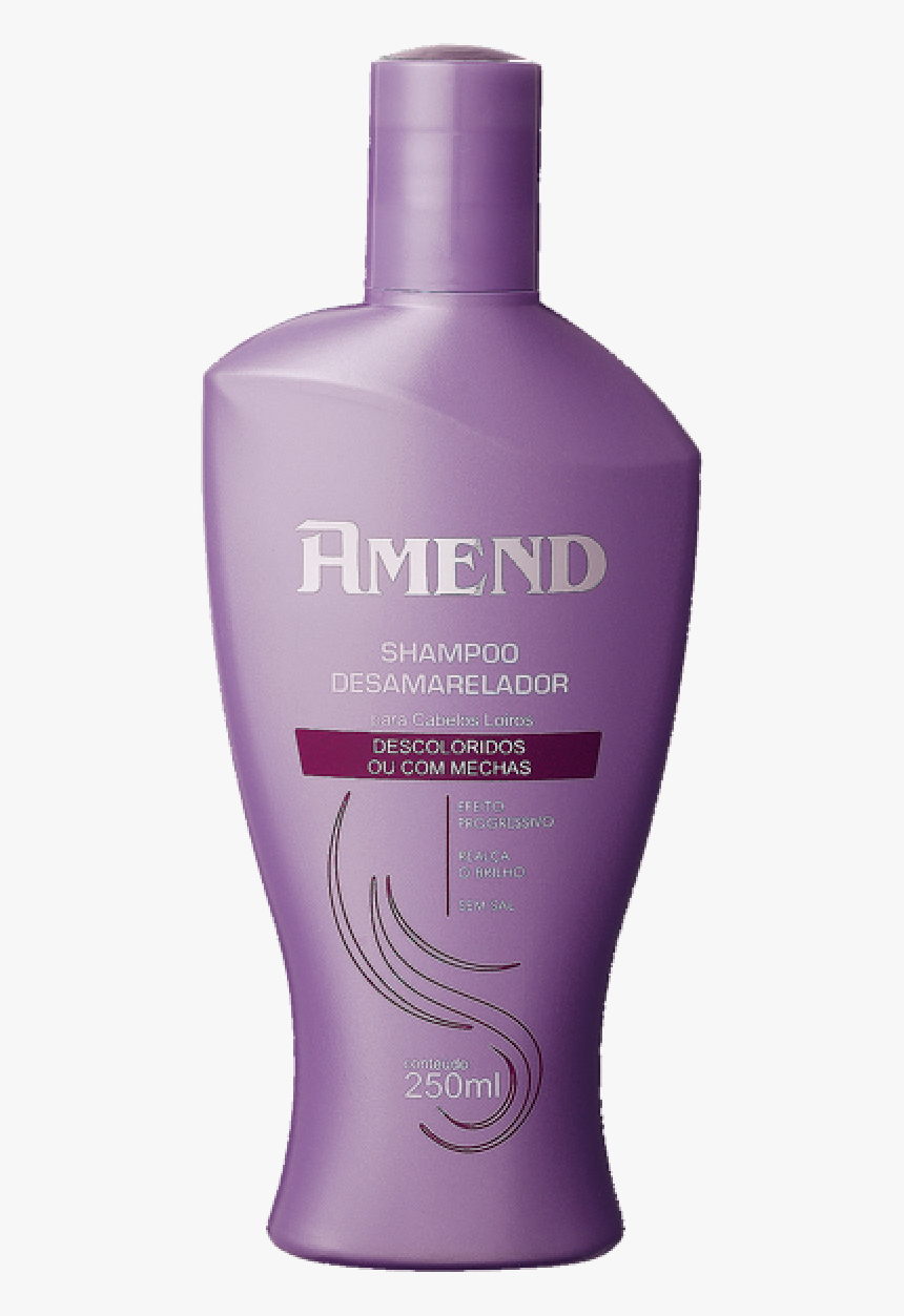 Shampoo Amend Tratamento Da Cor 250ml Cabelos Loiros - Shampoo Cabelos Loiros, HD Png Download