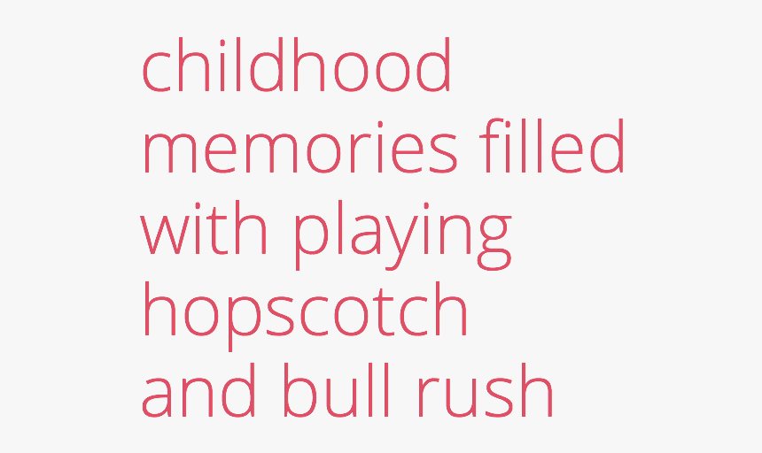 Childhood Memories Filled With Playing Hopscotch  and - Catholic Charities Fort Worth, HD Png Download