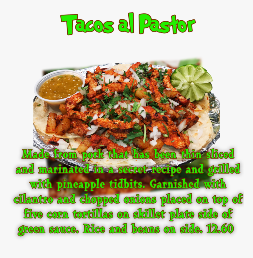 Tacos Al Pastor Png, Transparent Png