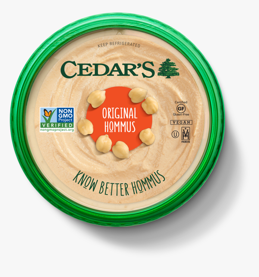 Cedar's Hummus Garlic, HD Png Download , Transparent Png Image PNGitem