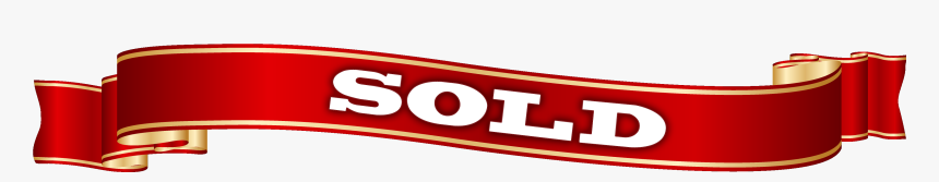 Sold Banner Png, Transparent Png