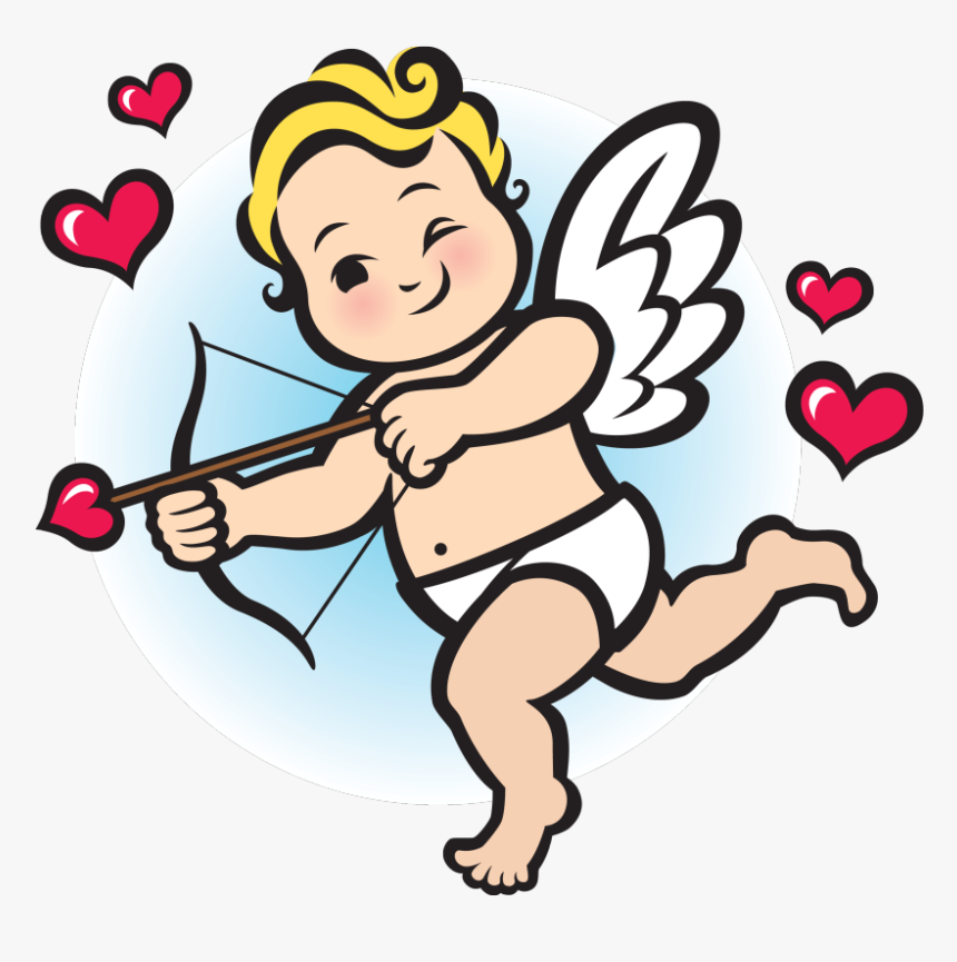 Matchmaking - Baby Cupid Cartoon, HD Png Download