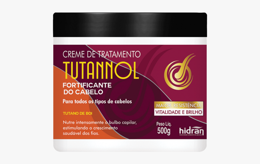 Máscara Tutannol Fortificante Do Cabelo 500g - Graphic Design, HD Png Download