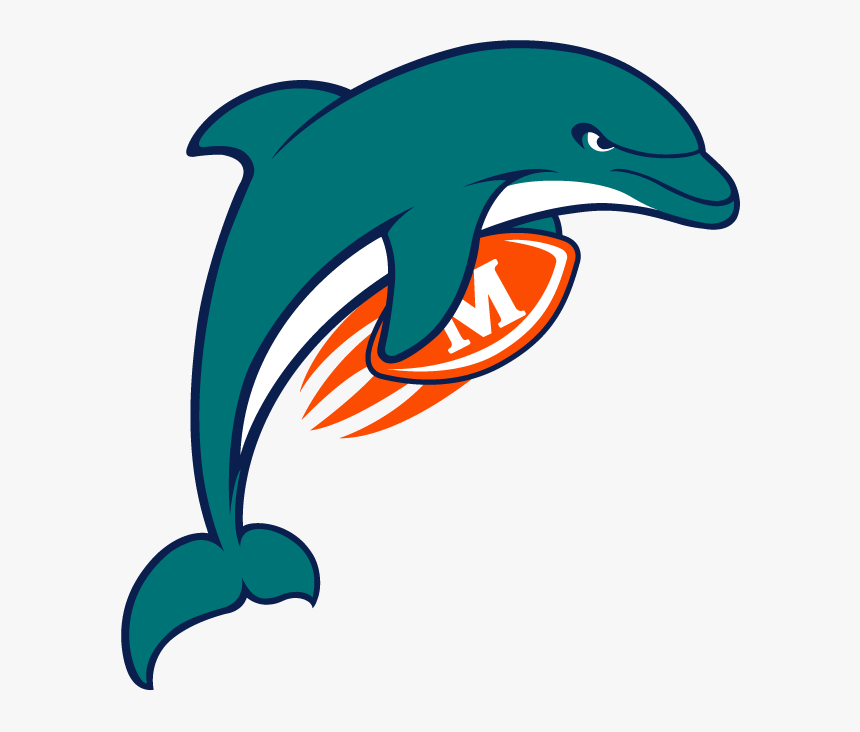 Dolphins Logo Png - Mean Miami Dolphins Logo, Transparent Png