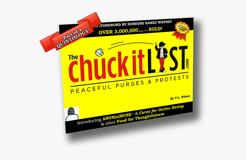 The Chuck It List - Graphic Design, HD Png Download