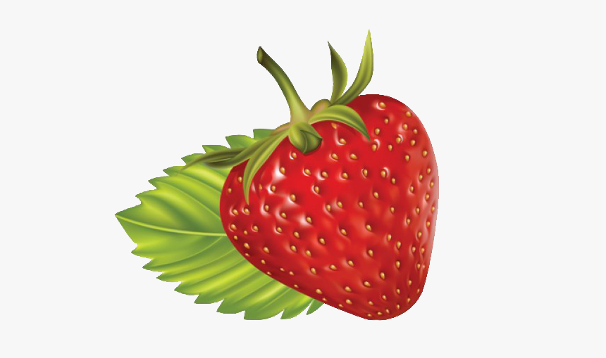 Strawberry Clip Art At Vector Image - Frutas Y Verduras Png, Transparent Png