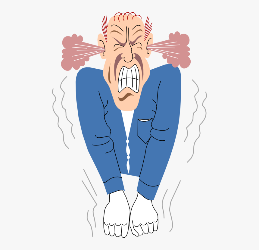 Steaming Human Computer Icons Thumb - Steaming Mad Cartoon, HD Png Download