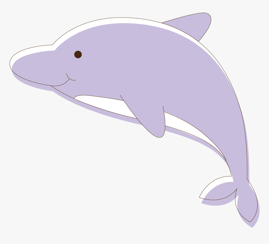 Dolphin Clipart Vector - Common Bottlenose Dolphin, HD Png Download