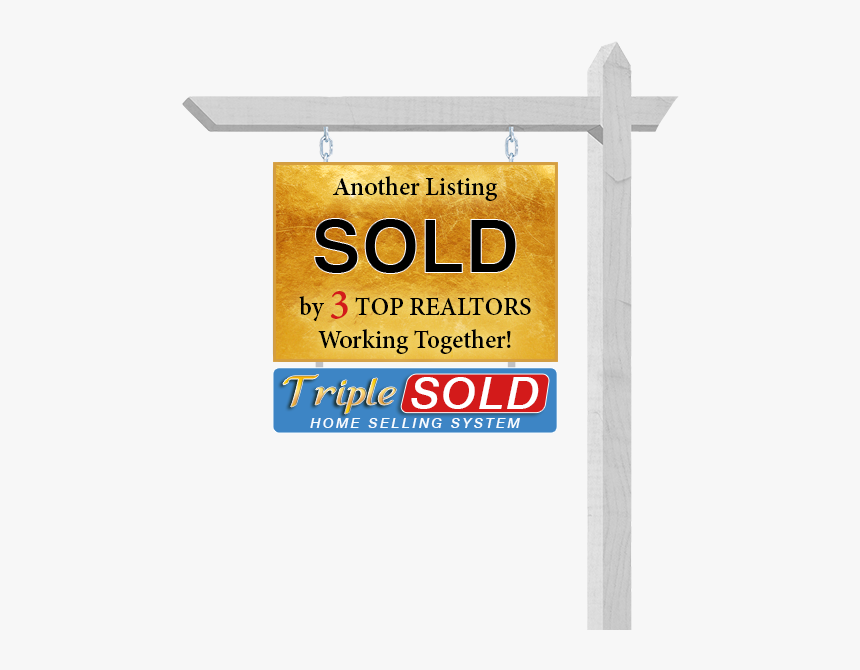 Triple Sold Web Sign2 - Banner, HD Png Download