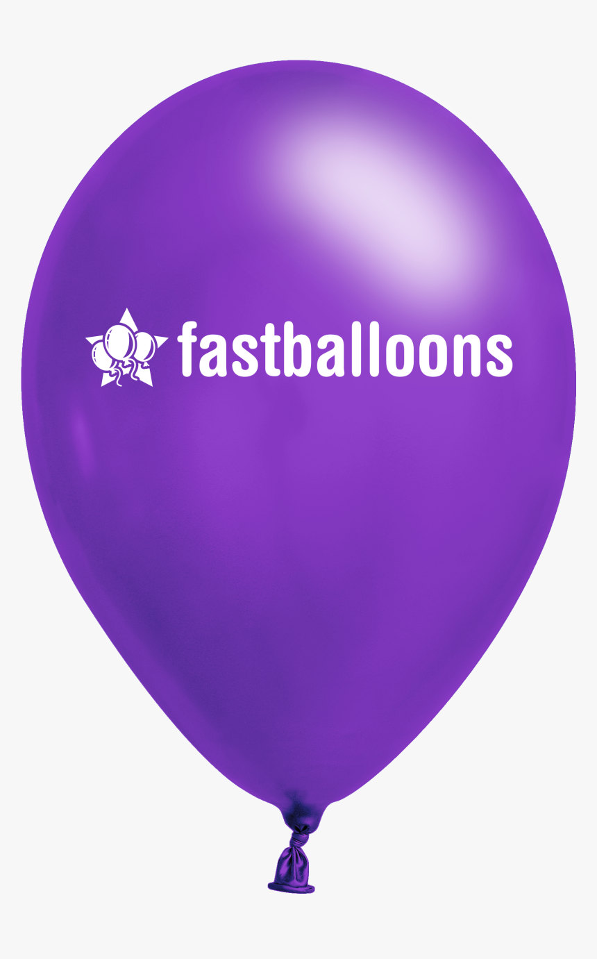 Air Balloon - Printed Balloons Purple And White, HD Png Download