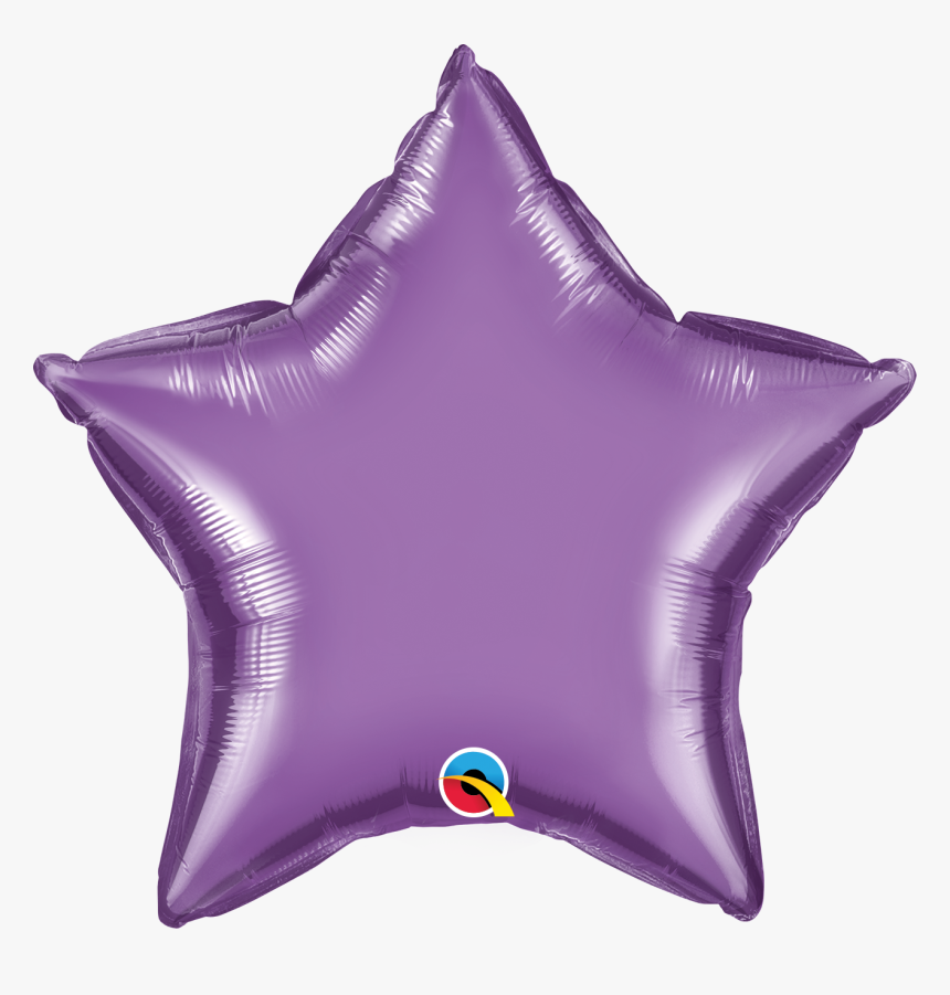 Purple Star Foil Balloon Png, Transparent Png