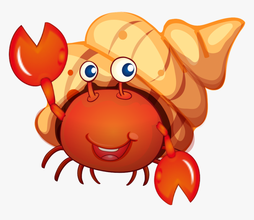 Transparent Mr Crabs Png - 소라게 색칠, Png Download