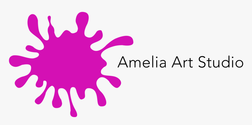 Turquoise Paint Splatter Round Ornament , Png Download - Blue Splat Clipart, Transparent Png