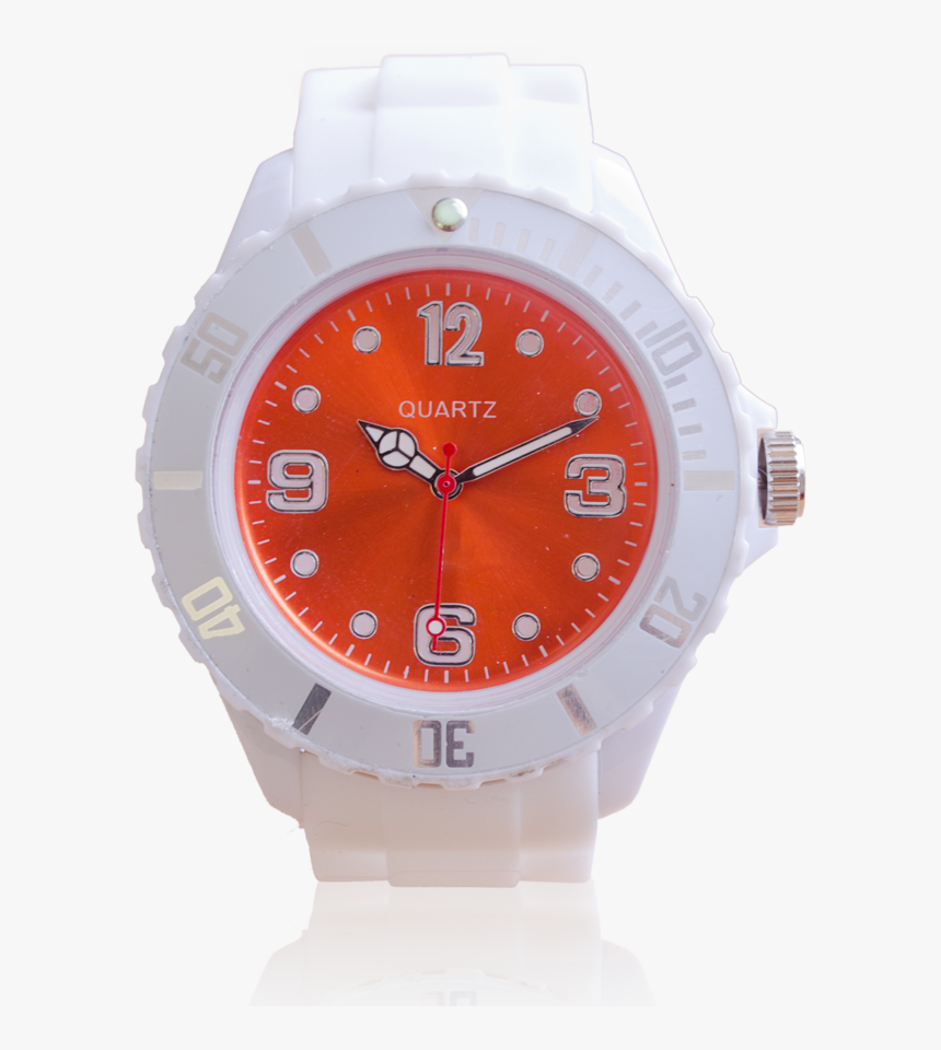 Montre Blanche Orang - Analog Watch, HD Png Download