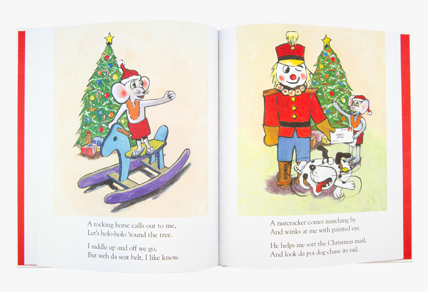 Web The Hawaiian Christmas Mouse Inside 02 - Cartoon, HD Png Download